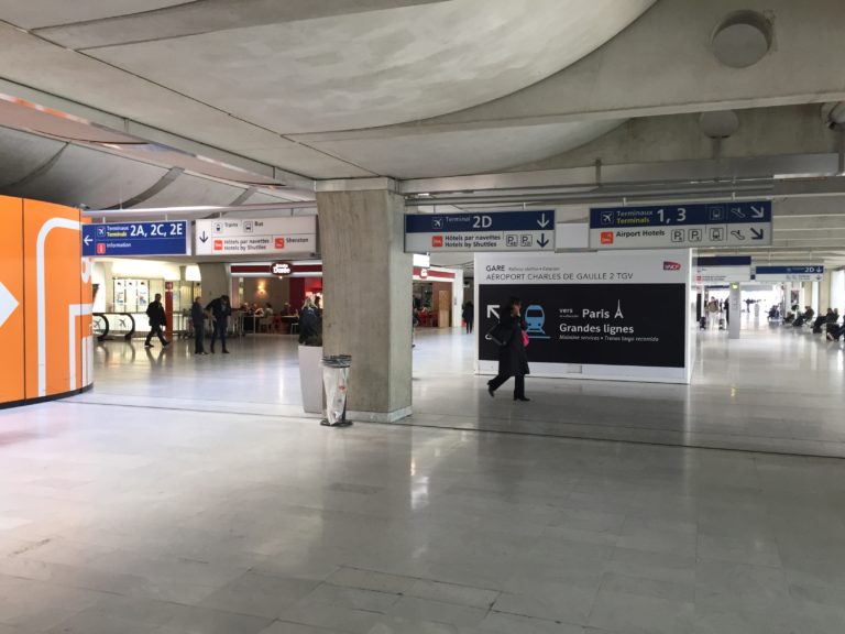 Roissy gare de lyon