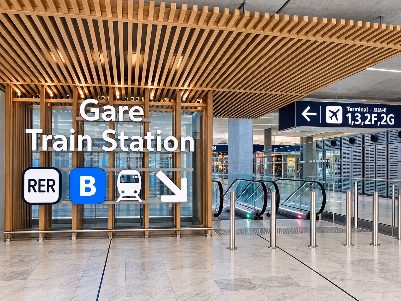 Gare TGV CDG 2